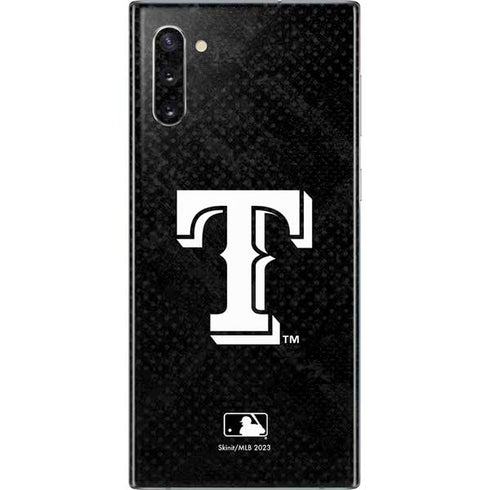 MLB Texas Rangers Jays Dark Wash Galaxy Note 10 Skin