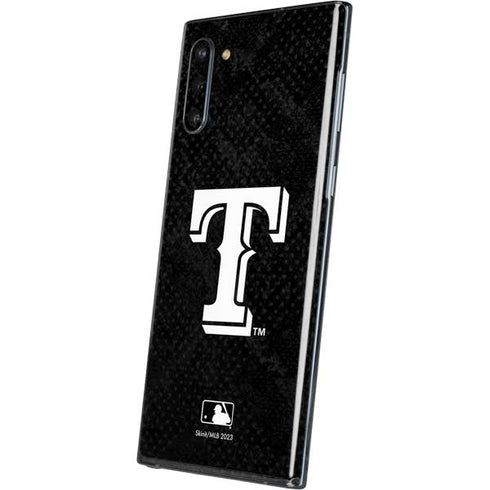 MLB Texas Rangers Jays Dark Wash Galaxy Note 10 Skin