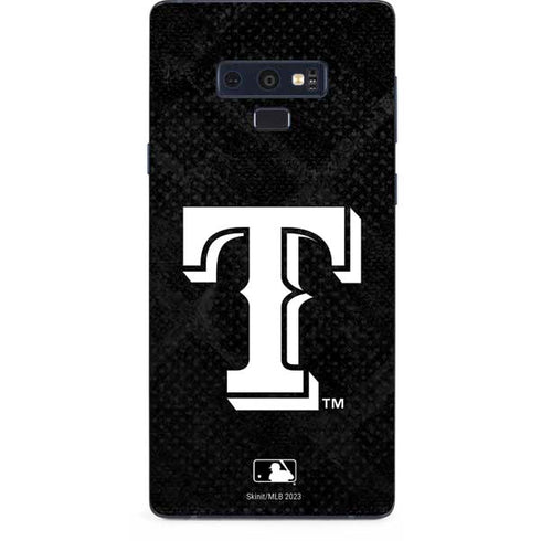 MLB Texas Rangers Jays Dark Wash Galaxy Note 9 Skin