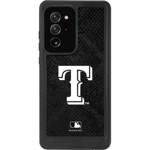 MLB Texas Rangers Jays Dark Wash Galaxy Note20 Ultra 5G Waterproof Case