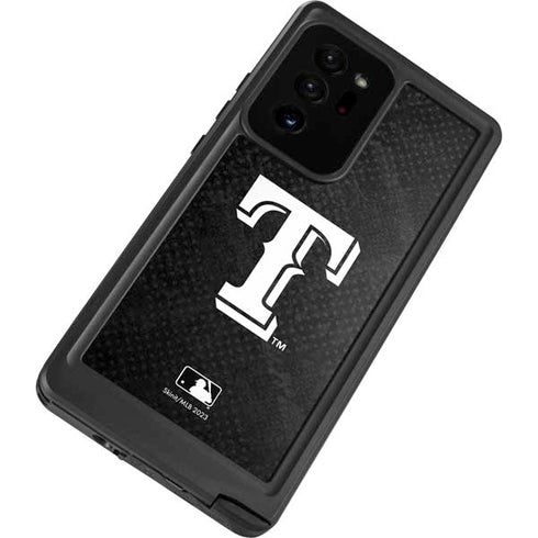MLB Texas Rangers Jays Dark Wash Galaxy Note20 Ultra 5G Waterproof Case