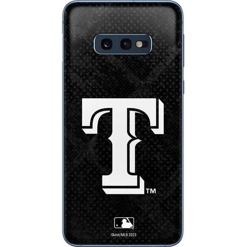 MLB Texas Rangers Jays Dark Wash Galaxy S10e Skin