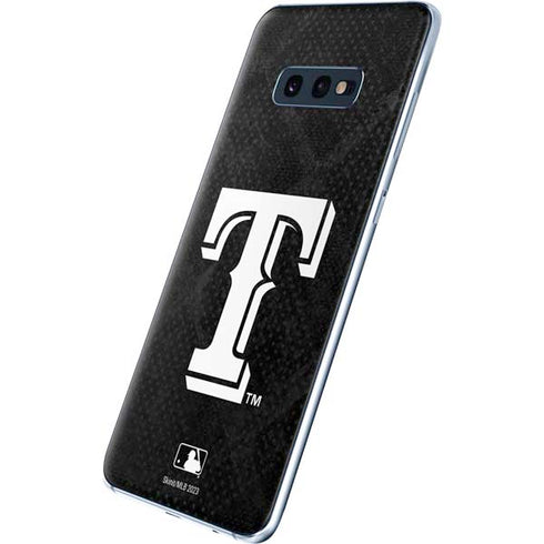 MLB Texas Rangers Jays Dark Wash Galaxy S10e Skin