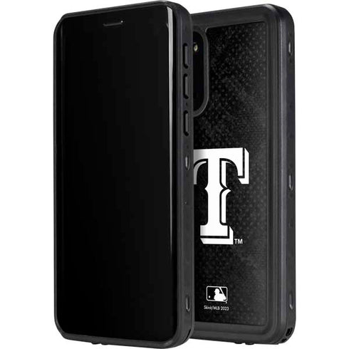 MLB Texas Rangers Jays Dark Wash Galaxy S20 Plus Waterproof Case