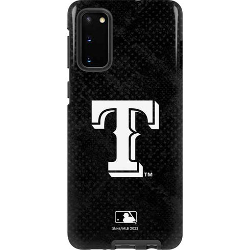 MLB Texas Rangers Jays Dark Wash Galaxy S20 Pro Case