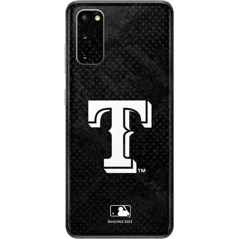 MLB Texas Rangers Jays Dark Wash Galaxy S20 Skin
