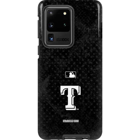 MLB Texas Rangers Jays Dark Wash Galaxy S20 Ultra 5G Pro Case