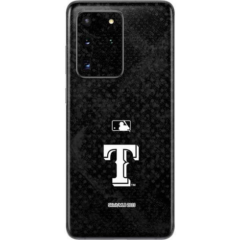 MLB Texas Rangers Jays Dark Wash Galaxy S20 Ultra 5G Skin