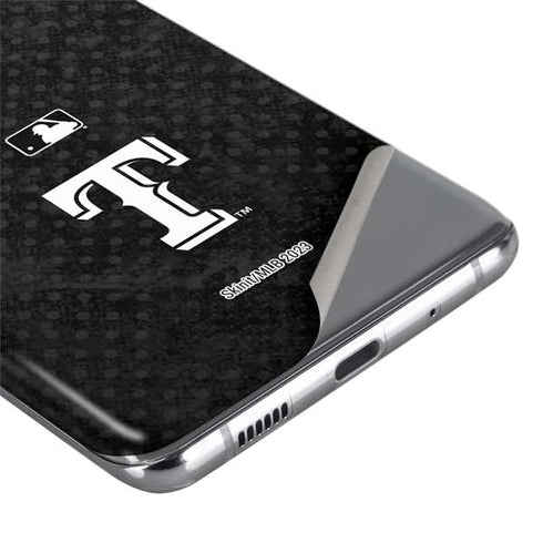 MLB Texas Rangers Jays Dark Wash Galaxy S20 Ultra 5G Skin