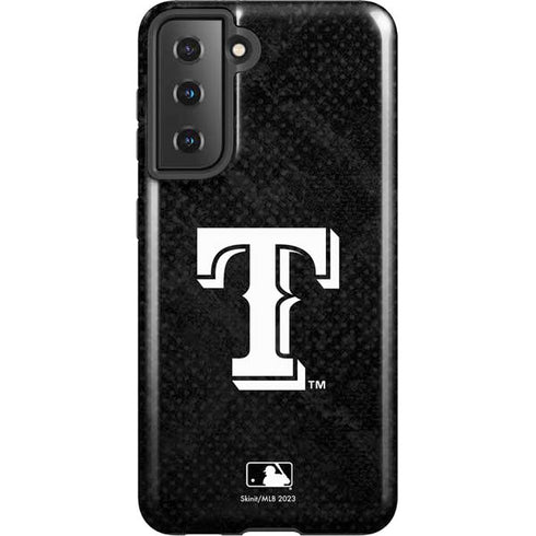 MLB Texas Rangers Jays Dark Wash Galaxy S21 5G Pro Case