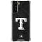 MLB Texas Rangers Jays Dark Wash Galaxy S21 FE Clear Case