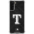 MLB Texas Rangers Jays Dark Wash Galaxy S21 FE Clear Case