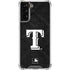 MLB Texas Rangers Jays Dark Wash Galaxy S21 Plus 5G Clear Case