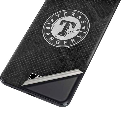 MLB Texas Rangers Jays Dark Wash Galaxy S21 Ultra 5G Skin