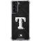 MLB Texas Rangers Jays Dark Wash Galaxy S22 Clear Case