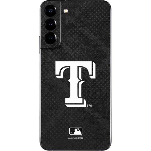 MLB Texas Rangers Jays Dark Wash Galaxy S22 Plus Skin