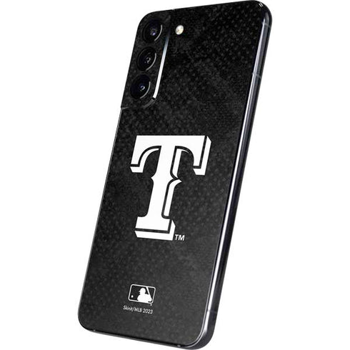 MLB Texas Rangers Jays Dark Wash Galaxy S22 Plus Skin