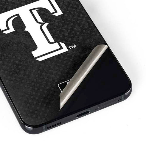 MLB Texas Rangers Jays Dark Wash Galaxy S22 Skin