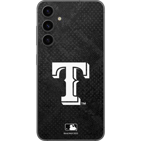 MLB Texas Rangers Jays Dark Wash Galaxy S23 FE Skin