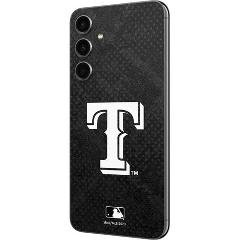 MLB Texas Rangers Jays Dark Wash Galaxy S23 FE Skin