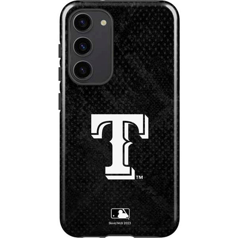 MLB Texas Rangers Jays Dark Wash Galaxy S23 Plus Pro Case
