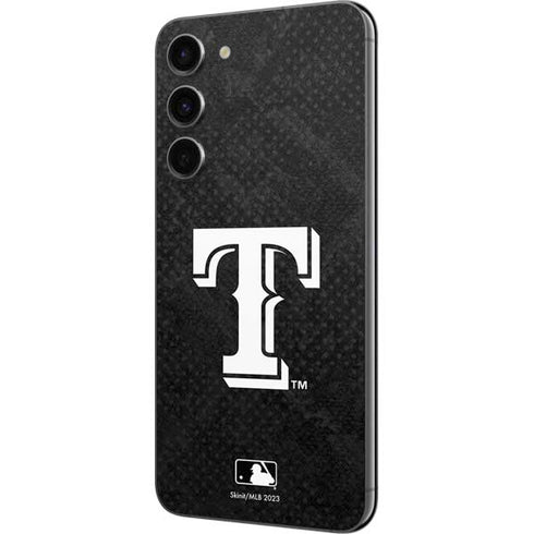 MLB Texas Rangers Jays Dark Wash Galaxy S23 Plus Skin