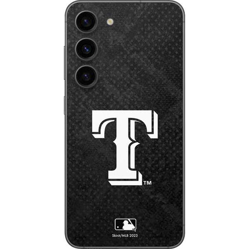 MLB Texas Rangers Jays Dark Wash Galaxy S23 Skin