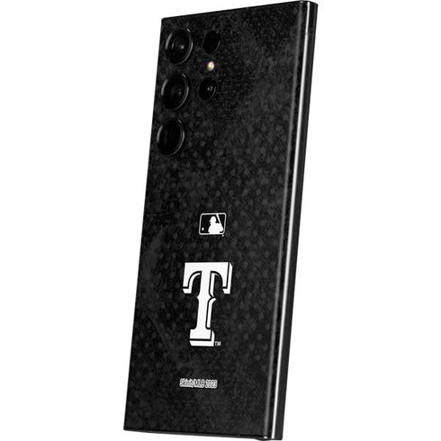 MLB Texas Rangers Jays Dark Wash Galaxy S23 Ultra Skin