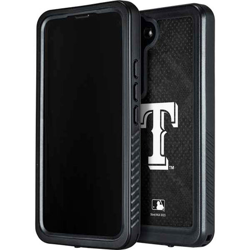 MLB Texas Rangers Jays Dark Wash Galaxy S23 Waterproof Case