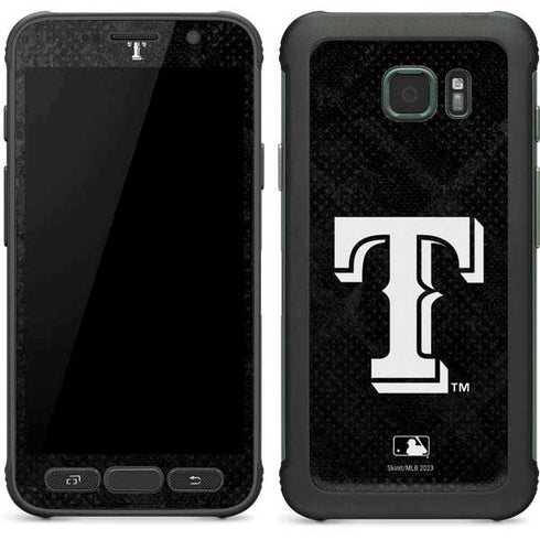 MLB Texas Rangers Jays Dark Wash Galaxy S7 Active Skin