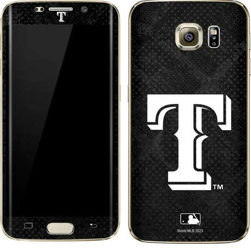 MLB Texas Rangers Jays Dark Wash Galaxy S7 Edge Skin