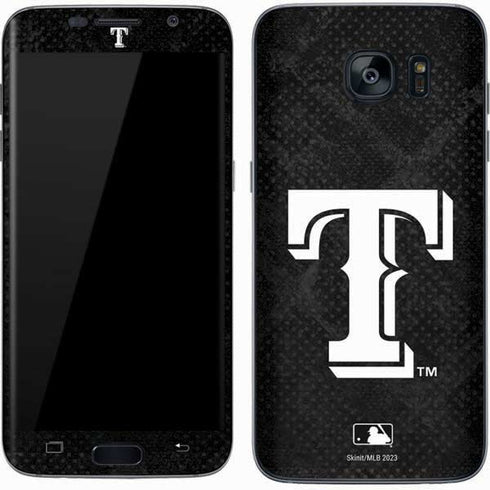 MLB Texas Rangers Jays Dark Wash Galaxy S7 Skin