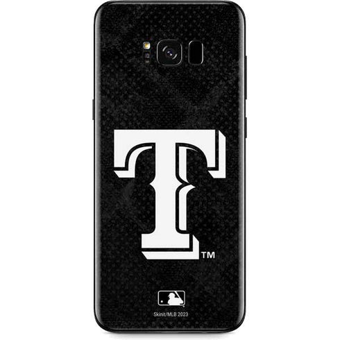 MLB Texas Rangers Jays Dark Wash Galaxy S8 Plus Skin