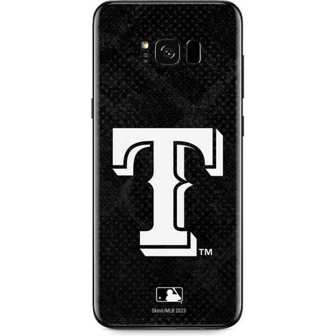 MLB Texas Rangers Jays Dark Wash Galaxy S8 Skin