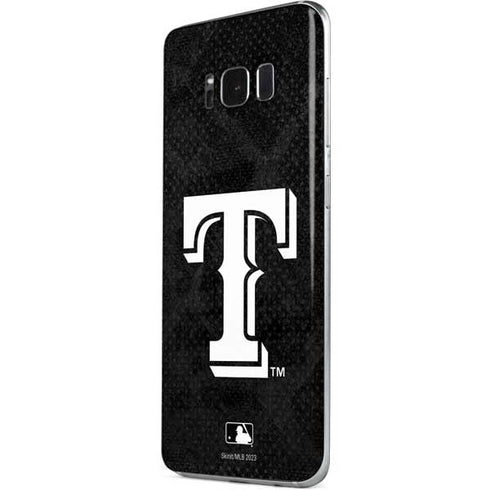 MLB Texas Rangers Jays Dark Wash Galaxy S8 Skin