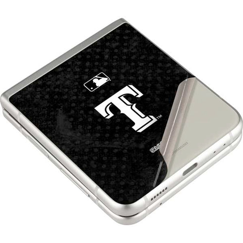 MLB Texas Rangers Jays Dark Wash Galaxy Z Flip4 5G Skin