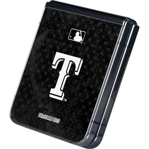 MLB Texas Rangers Jays Dark Wash Galaxy Z Flip5 5G Skin
