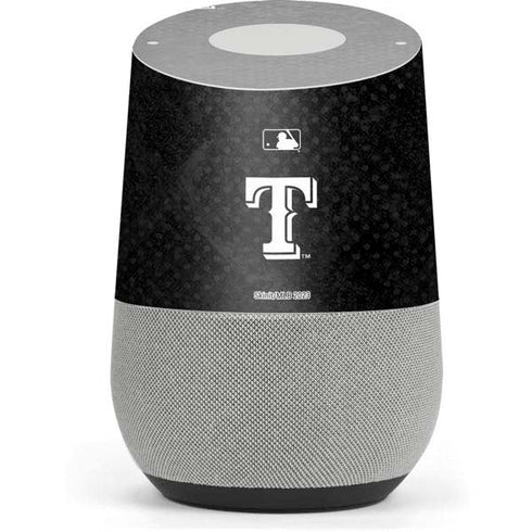 MLB Texas Rangers Jays Dark Wash Google Home Skin