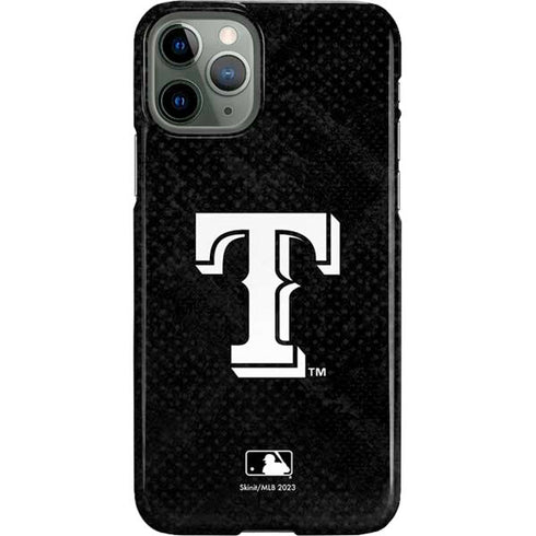 MLB Texas Rangers Jays Dark Wash iPhone 11 Pro Lite Case