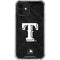 MLB Texas Rangers Jays Dark Wash iPhone 12 Clear Case