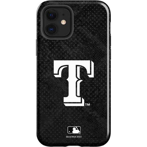 MLB Texas Rangers Jays Dark Wash iPhone 12 Impact Case