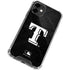 MLB Texas Rangers Jays Dark Wash iPhone 12 Mini Clear Case