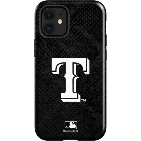 MLB Texas Rangers Jays Dark Wash iPhone 12 Mini Impact Case