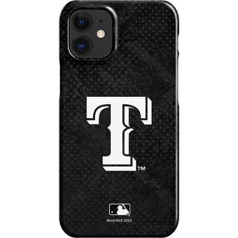 MLB Texas Rangers Jays Dark Wash iPhone 12 Mini Lite Case