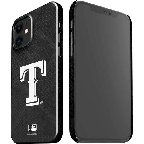 MLB Texas Rangers Jays Dark Wash iPhone 12 Mini Lite Case