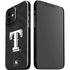 MLB Texas Rangers Jays Dark Wash iPhone 12 Mini Lite Case