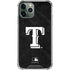 MLB Texas Rangers Jays Dark Wash iPhone 12 Pro Clear Case