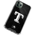 MLB Texas Rangers Jays Dark Wash iPhone 12 Pro Clear Case