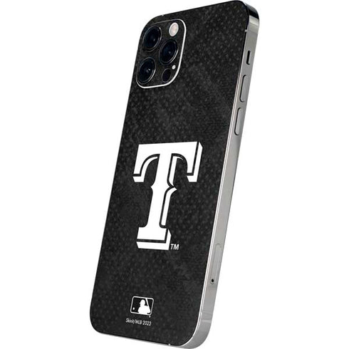 MLB Texas Rangers Jays Dark Wash iPhone 12 Pro Max Skin