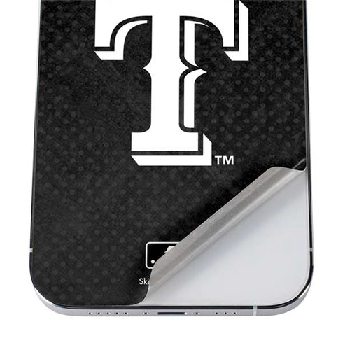 MLB Texas Rangers Jays Dark Wash iPhone 12 Pro Max Skin
